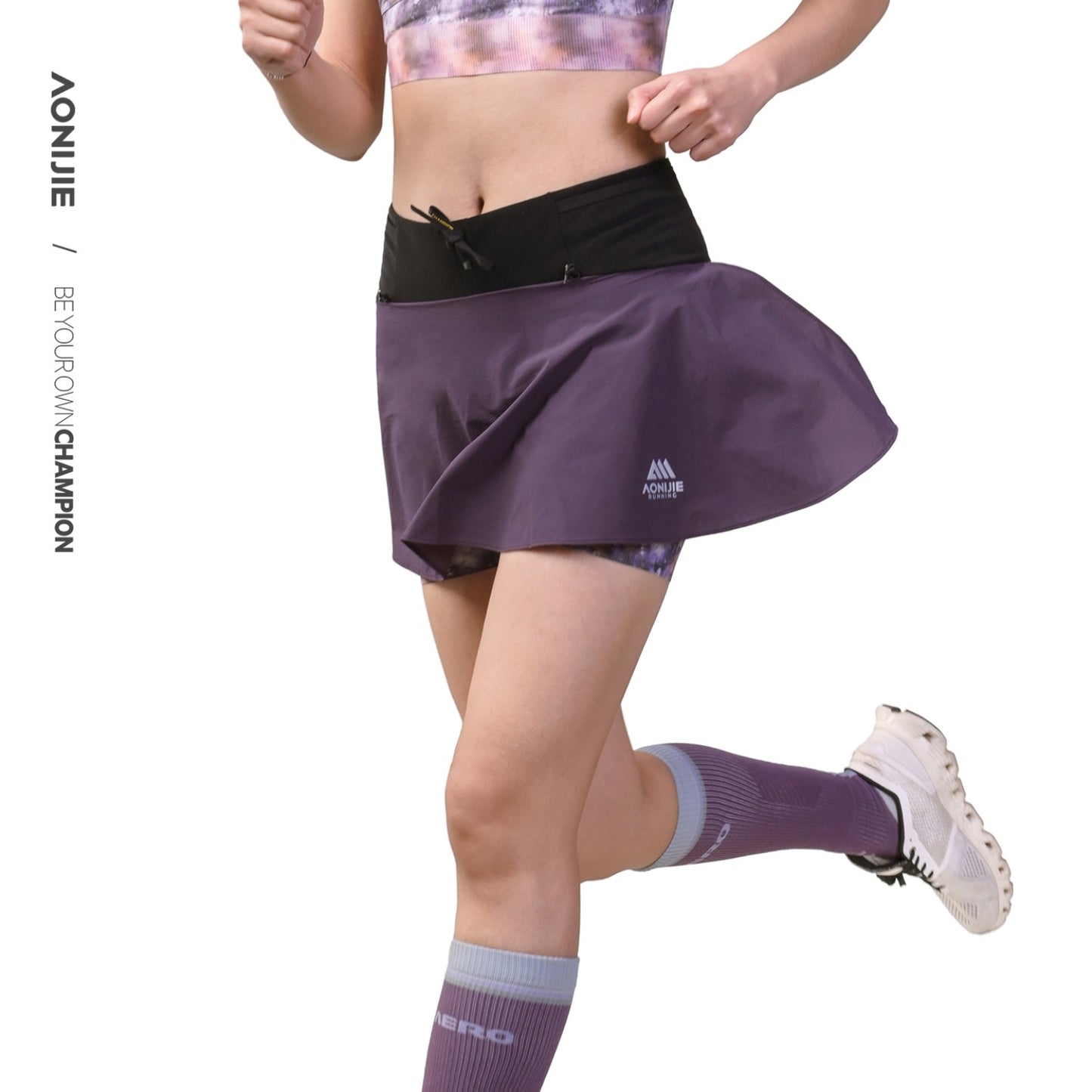 AONIJIE Running Waist Pack Skirt -FW6261