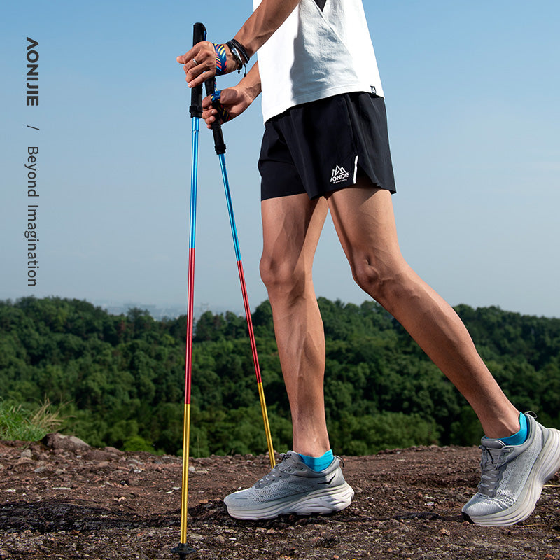 AONIJIE Folding Aluminum Alloy Trekking Pole-E4201