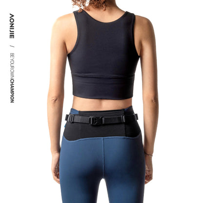 AONIJIE Race Number Belt with 6 Gel Loops -E4076