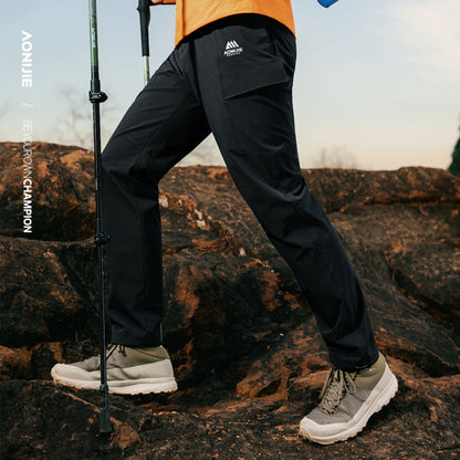 AONIJIE Men 3D tailoring Breathable Outdoor Athletic Pants -FM5218