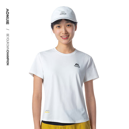 AONIJIE Women  Athletic Quick-Dry Short Sleeve T-Shirt -FW6231