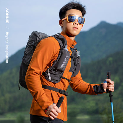 AONIJIE  Men Stand-Up Collar Athletic Outdoor Jacket-FM5206