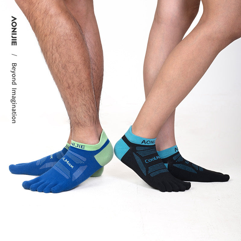 AONIJIE 3 Pairs Four-Season Wearable Toe Socks -E4801 E4802
