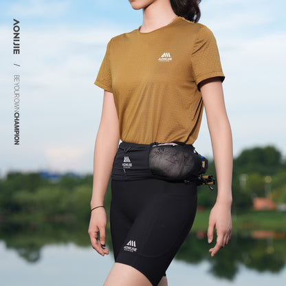 AONIJIE Upgraded 360° Storage Waist Pack with 500ml Bottle -W8141