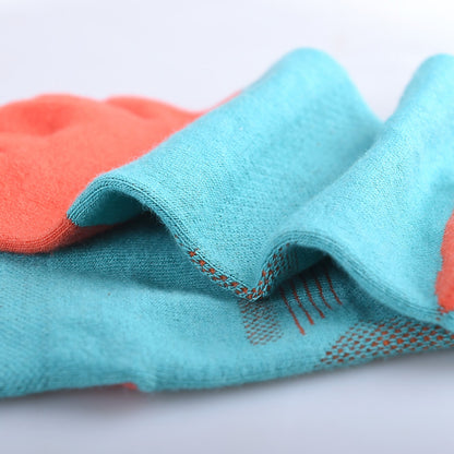 AONIJIE 3 Pairs Four-Season Wearable Quarter Toe Socks-E4802