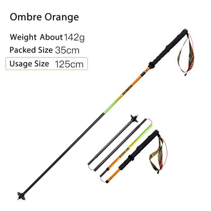 AONIJIE New Colors Carbon Fiber Trail Running Poles-E4204