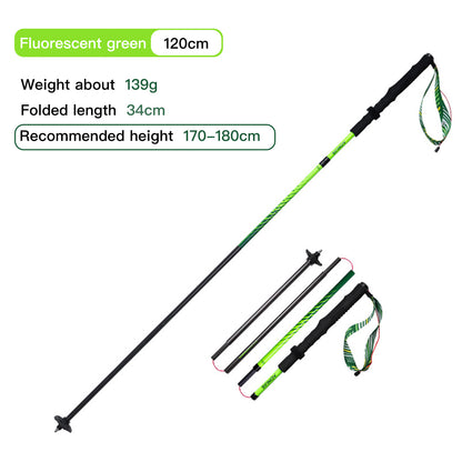 AONIJIE New Colors Carbon Fiber Trail Running Poles-E4204