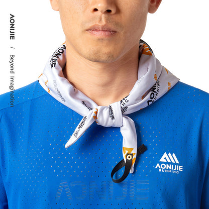 AONIJIE Ice-Retaining Triangular Cooling Towel - E4427
