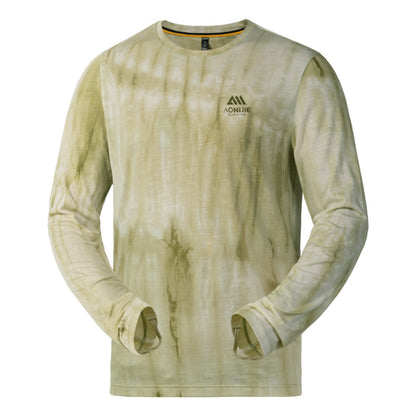 AONIJIE Tie-Dye Outdoor Wool Long-Sleeve -F5253