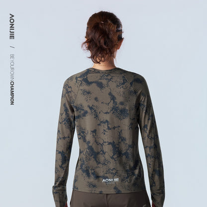 AONIJIE Women's Merino Wool Long-Sleeve Top -FW6267