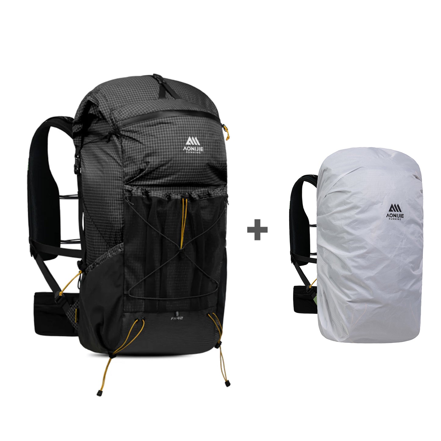 AONIJIE 42L Large Capacity Backpack + Free Rain Cover-FH2542