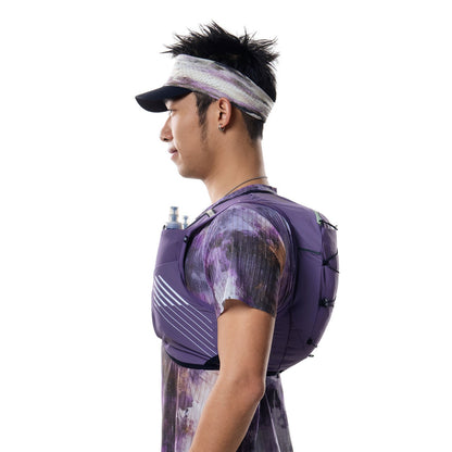 AONIJIE 10L Purple-green Trail Running Backpack - C9116