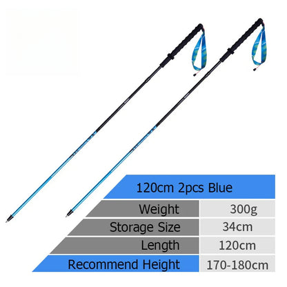 AONIJIE E4210 110CM 120CM Carbon Fiber Trekking Poles
