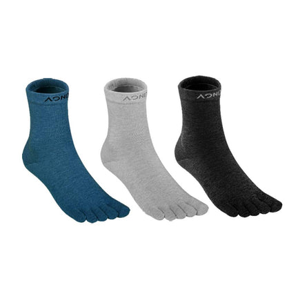 3 Pairs AONIJIE Lightweight Athletic Ankle Toe Socks