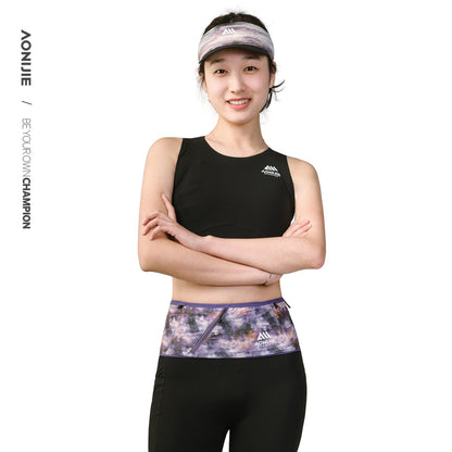 AONIJIE Printed Athletic Running Belt -W8142