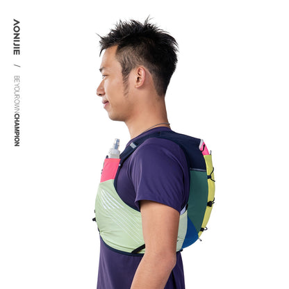 AONIJIE 10L Colorful Trail running backpack -C9116