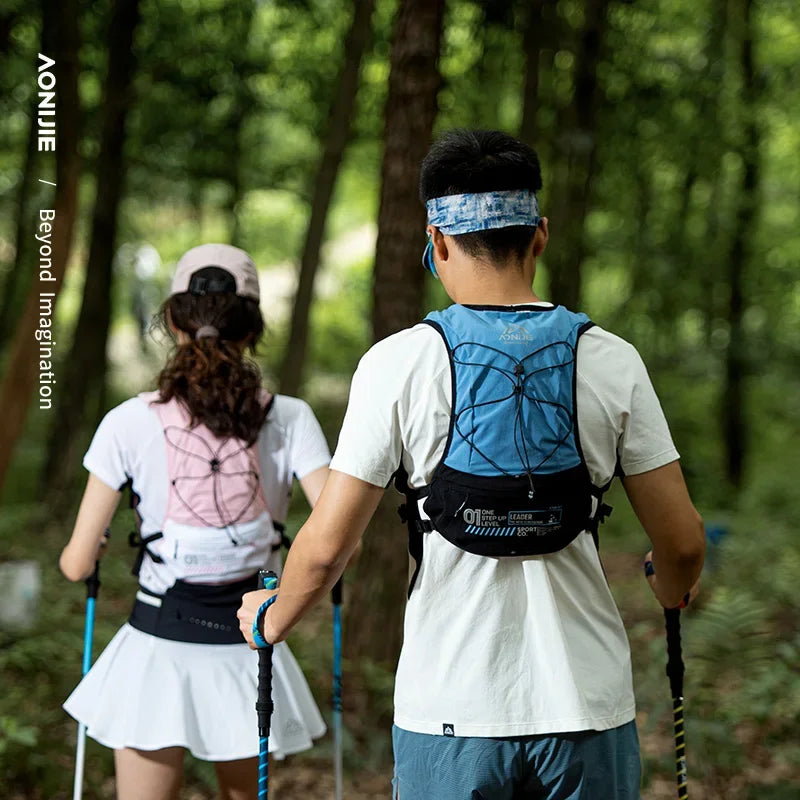 AONIJIE - 5L Breathable Multifunctional Running Backpack - Chest 78-116cm - C9113