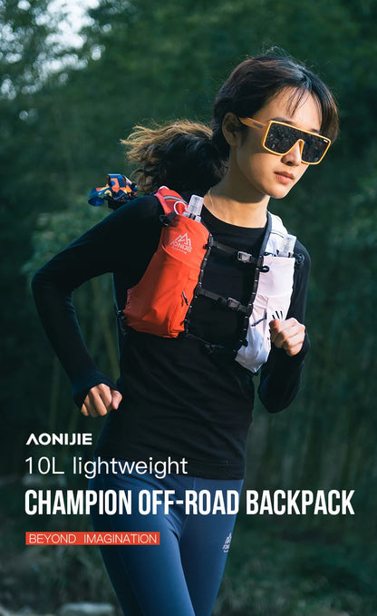 AONIJIE 10L Hydration Running Vest – Lightweight & Breathable for Trail/Marathon-C9116