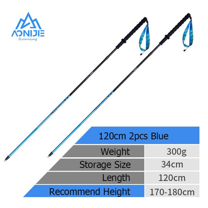 AONIJIE E4210 110CM 120CM Carbon Fiber Trekking Poles