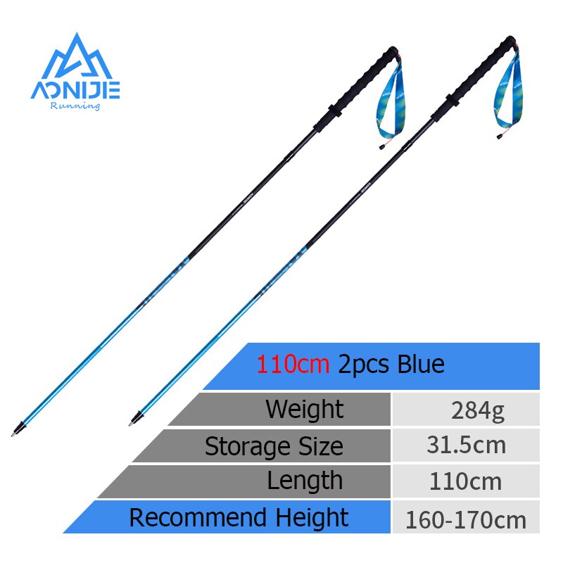 AONIJIE E4210 110CM 120CM Carbon Fiber Trekking Poles