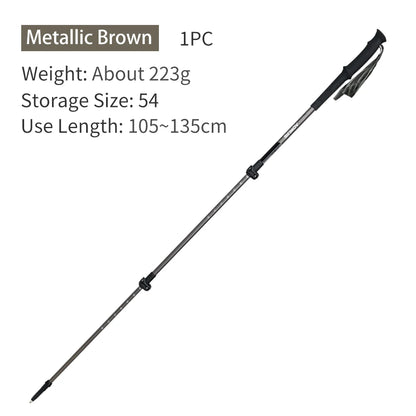 AONIJIE Collapsible Trekking Poles – Lightweight & Adjustable for Trail Running-E4215