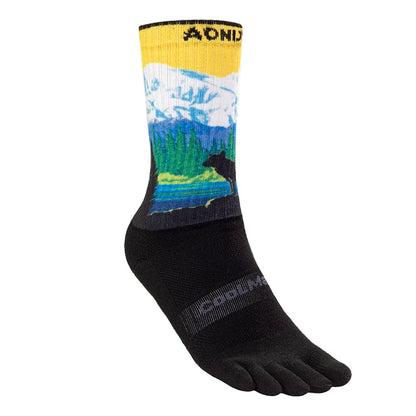 AONIJIE -One Pair Five Toe Socks-Unisex Long Tube - E4843
