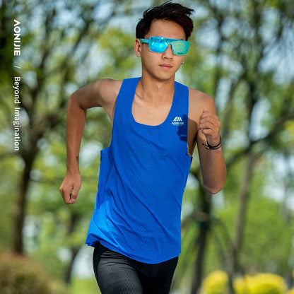 AONIJIE - Men’s Quick-Dry Vest - Summer Breathable Running Top - FM5188