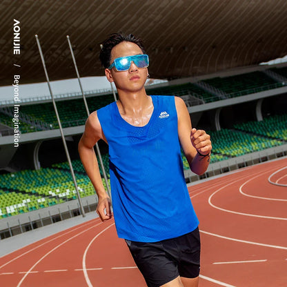 AONIJIE - Men’s Summer Quick-Dry Sports Vest - Breathable Sleeveless - FM5189