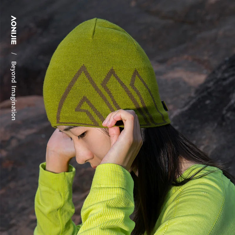 AONIJIE M39 Wollstrickmütze Beanie 