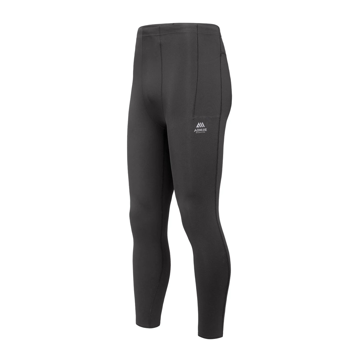 AONIJIE Men Multi-Pocket Fleece-Lined Compression Pants -FM5211