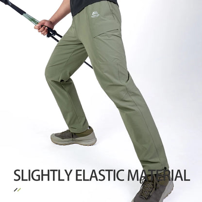 AONIJIE Men's Quick-Dry Hiking Pants – Waterproof & Breathable for Outdoor Running-FM5218