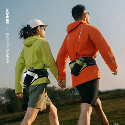 AONIJIE  Lightweight Waterproof  Running Waist Bag  with Bottle Holder for Marathon Hiking-FH2501