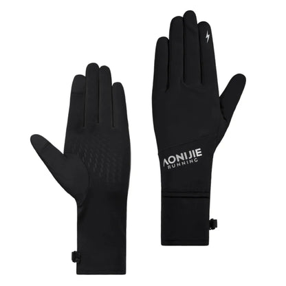 AONIJIE  Lightweight Sports Gloves with Watch Window for Hiking and Cycling-M61