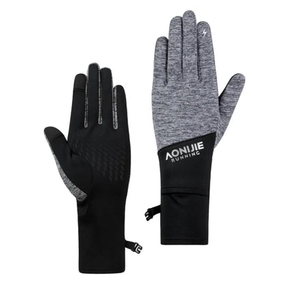 AONIJIE  Lightweight Sports Gloves with Watch Window for Hiking and Cycling-M61