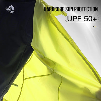 AONIJIE Men's UPF 50+ Running Jacket – Lightweight Waterproof Windbreaker -FM5225