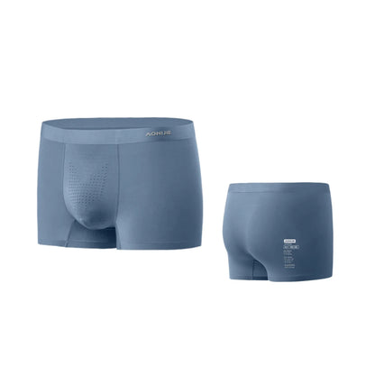AONIJIE 3-Pack Men's Performance Boxer Briefs – Anti-Chafing & Moisture-Wicking for Running-E7009