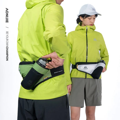 AONIJIE  Lightweight Waterproof  Running Waist Bag  with Bottle Holder for Marathon Hiking-FH2501