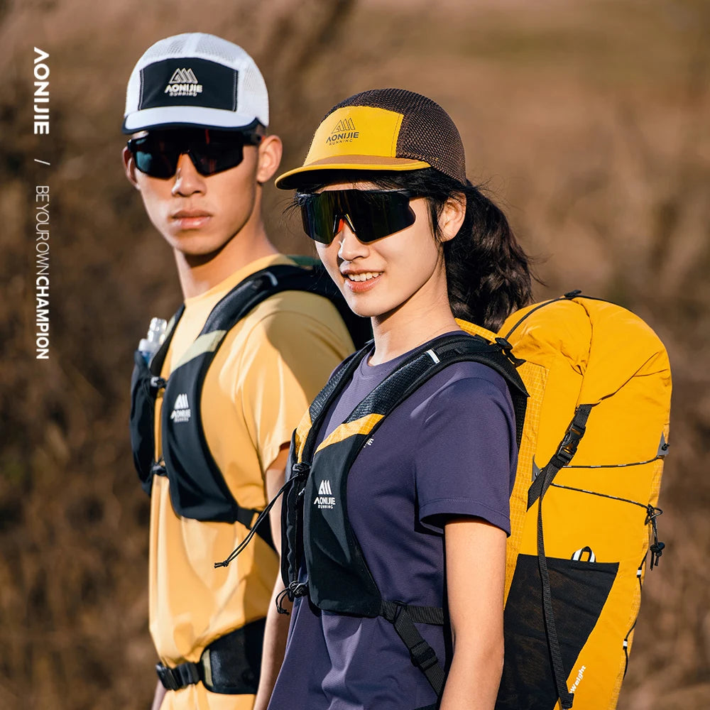 AONIJIE Breathable Running Cap – UV Protection Visor for Trail & Gym-E4631
