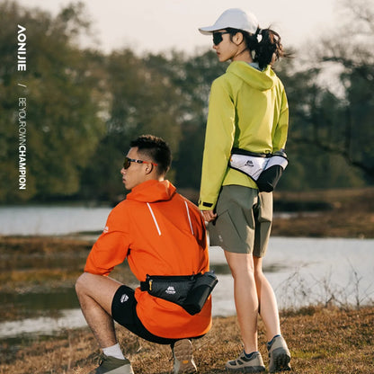 AONIJIE  Lightweight Waterproof  Running Waist Bag  with Bottle Holder for Marathon Hiking-FH2501