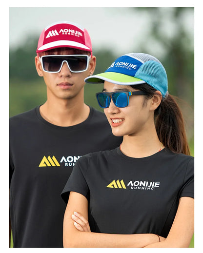 AONIJIE - Ultra-Light Running Cap - Sweat-Wicking, Breathable, UV Shield - E4621
