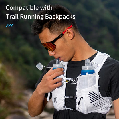 AONIJIE 500ml Foldable TPU Water Bottle for Running & Hiking-SD72