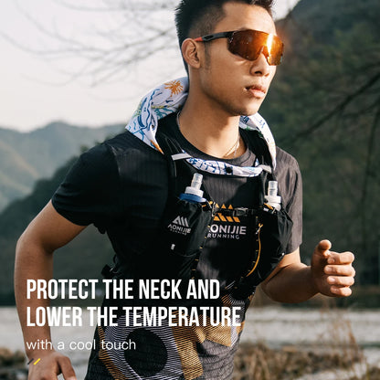 AONIJIE Cooling Neck Gaiter – Upgraded Breathable & UV Protection for Running-E4427