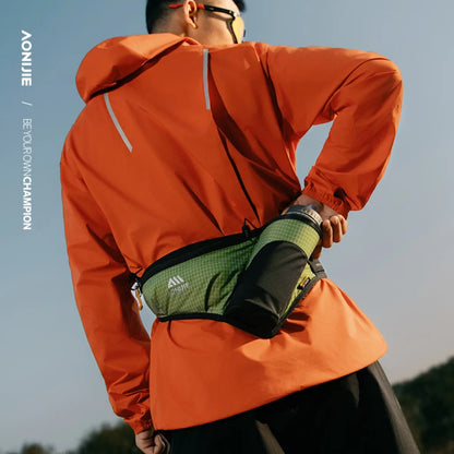 AONIJIE  Lightweight Waterproof  Running Waist Bag  with Bottle Holder for Marathon Hiking-FH2501