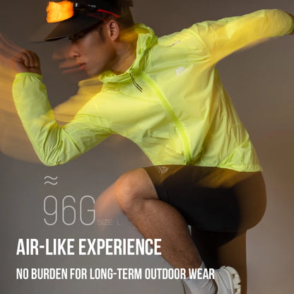 AONIJIE Men's UPF 50+ Running Jacket – Lightweight Waterproof Windbreaker -FM5225
