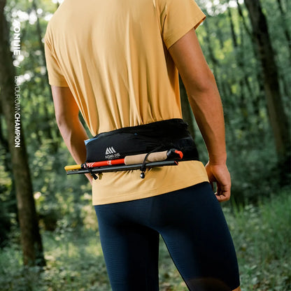 AONIJIE 360° Storage Athletic Belt Bag with 500ml Water Bottle for Running & Sports-W8141