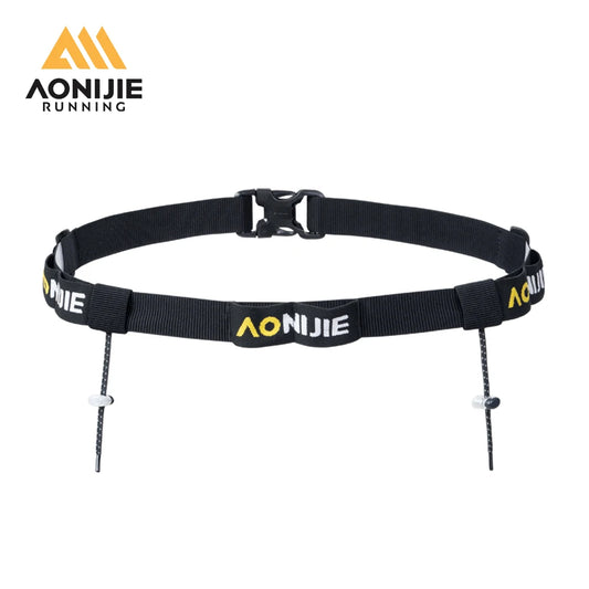 AONIJIE - Running Bib Belt - Adjustable for Marathon Triathlon Cycling - E4435