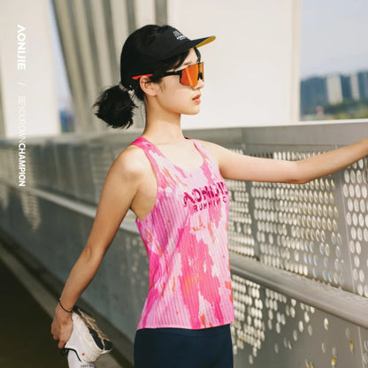 AONIJIE Women Ultralight Quick Dry Sleeveless Tank Top for Running, Ftness, and Competition -FW6236