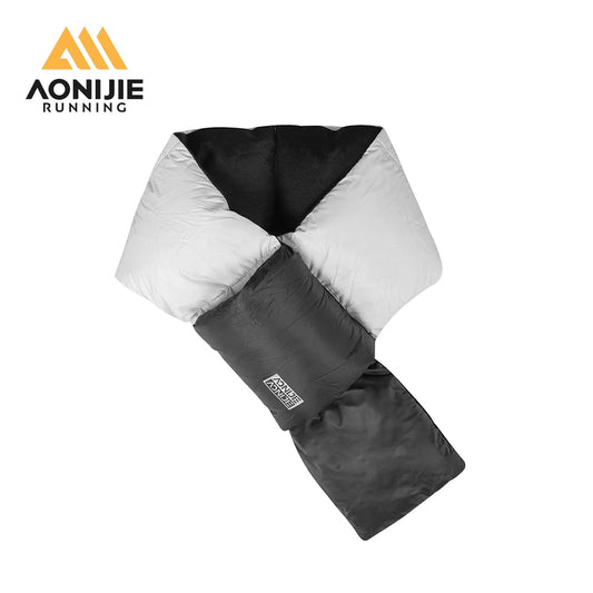 AONIJIE 800FP Down Neck Gaiter – Ultra-Warm for Subzero Conditions-M36