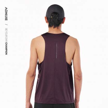 AONIJIE Men's Racerback Running Tank Top -FM5268