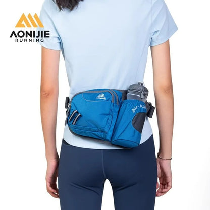 AONIJIE Waterproof Hydration Waist Bag with 600ML Water Bottle  for running, fitness, cycling & fishing-E809